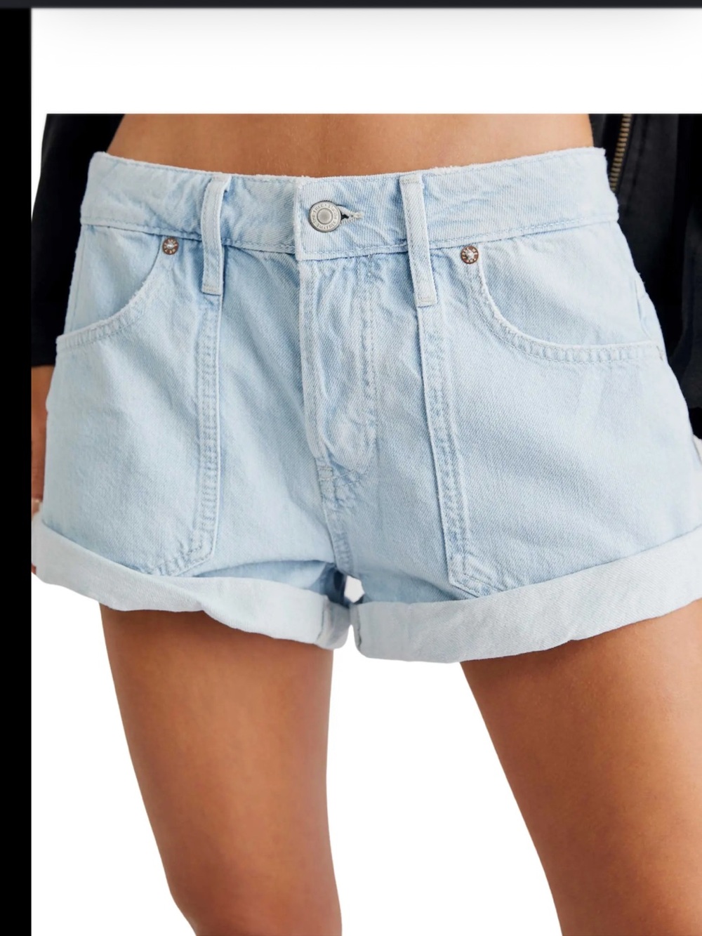 Free People we the free beginner’s luck jean shorts